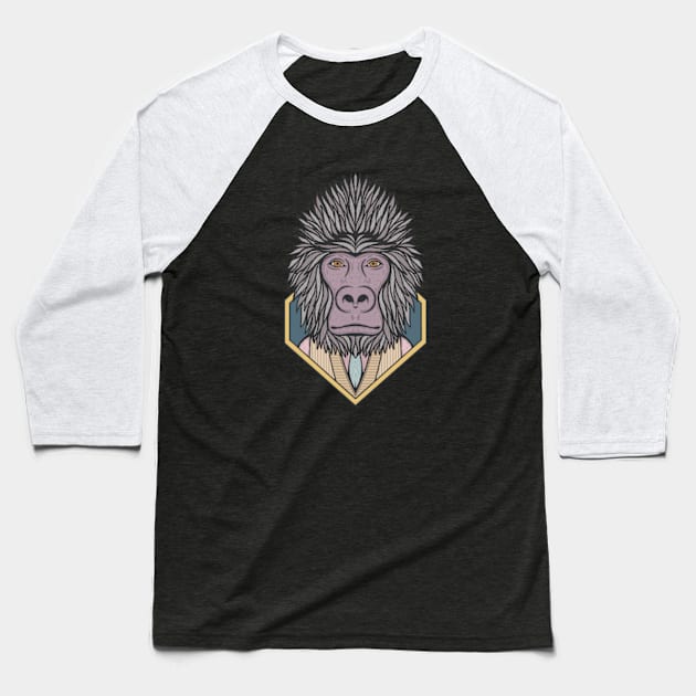 Gorilla Baseball T-Shirt by milhad